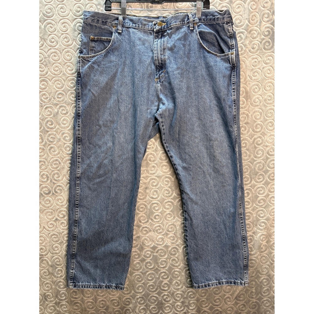 Wrangler Rugged‎ Wear Jeans Mens 42x29 Blue Denim Pants